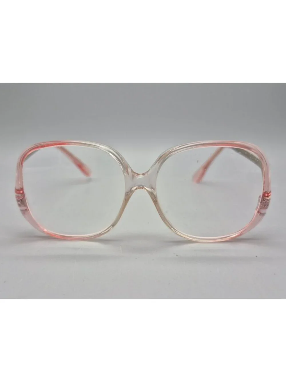 Vintage 1980s Magnivision +3.25 Reading Glasses Oversized Pink Retro Frames
